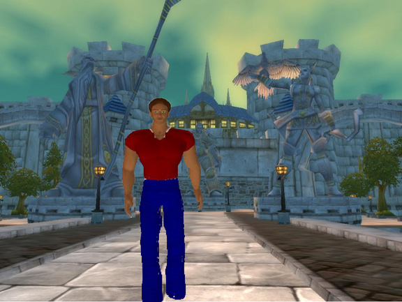 example muscular avatar gaming